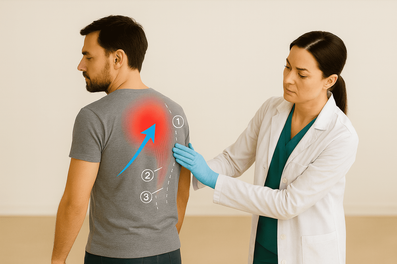 Rehabilitación Contractura Paravertebral Dra Maitin Madrid