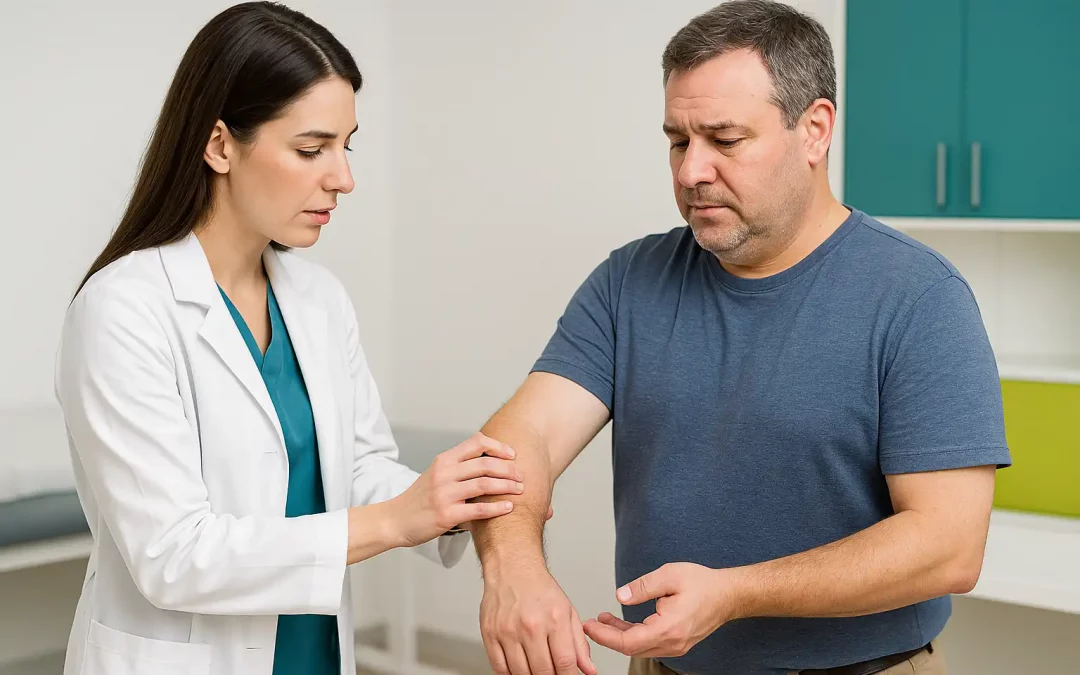 Epitrocleitis: qué es, síntomas y tratamiento en Medicina Física y Rehabilitación