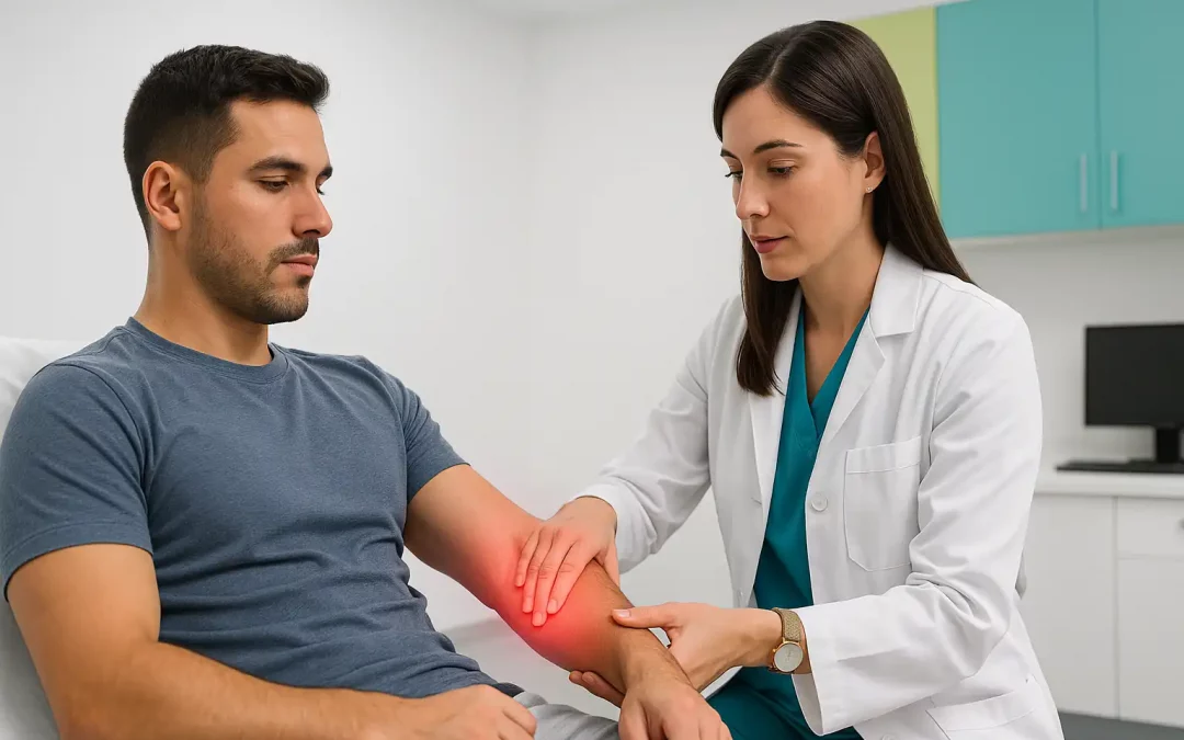 Luxación de codo: qué es, síntomas y tratamiento en rehabilitación