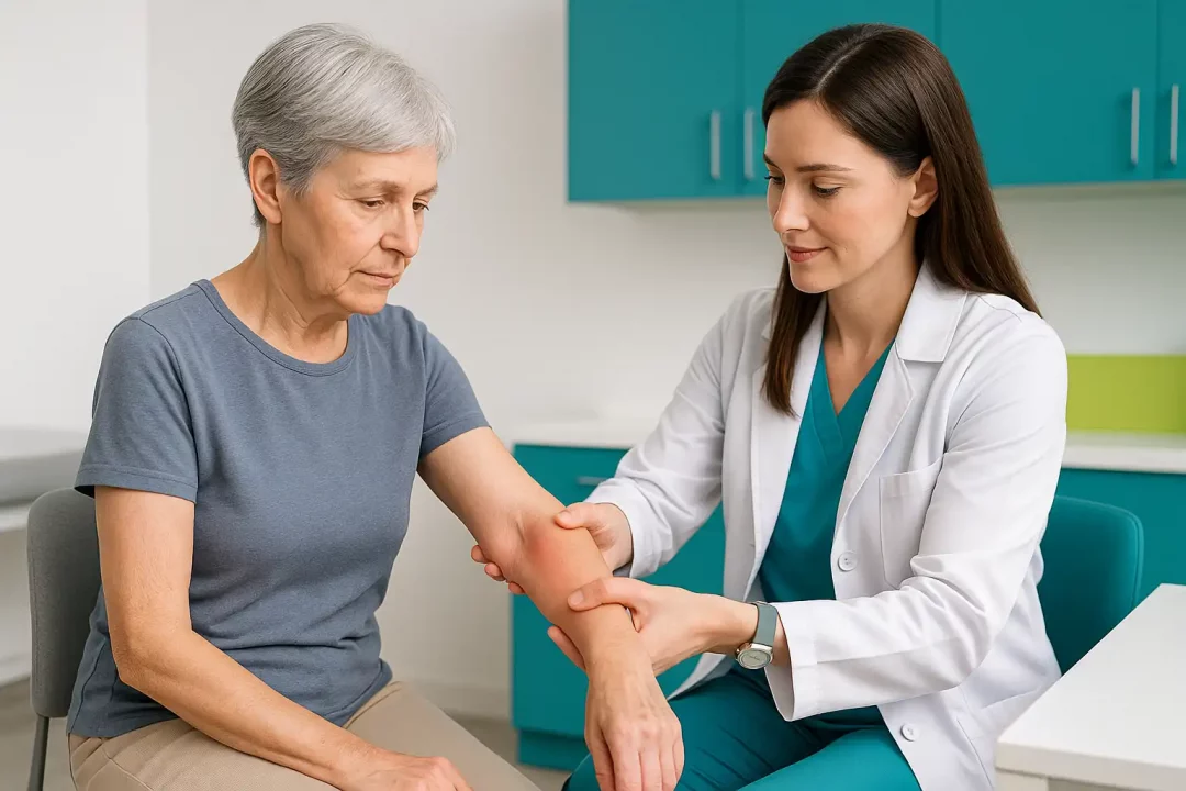 Rehabilitación del Codo. Síndrome Del Pronador Redondo. Dra. Maitin en Madrid