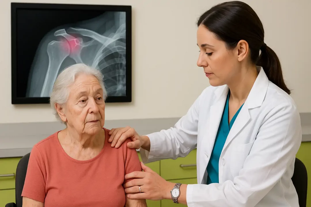 Rehabilitación del Hombro. Artrosis Acromioclavicular. Dra. Maitin en Madrid