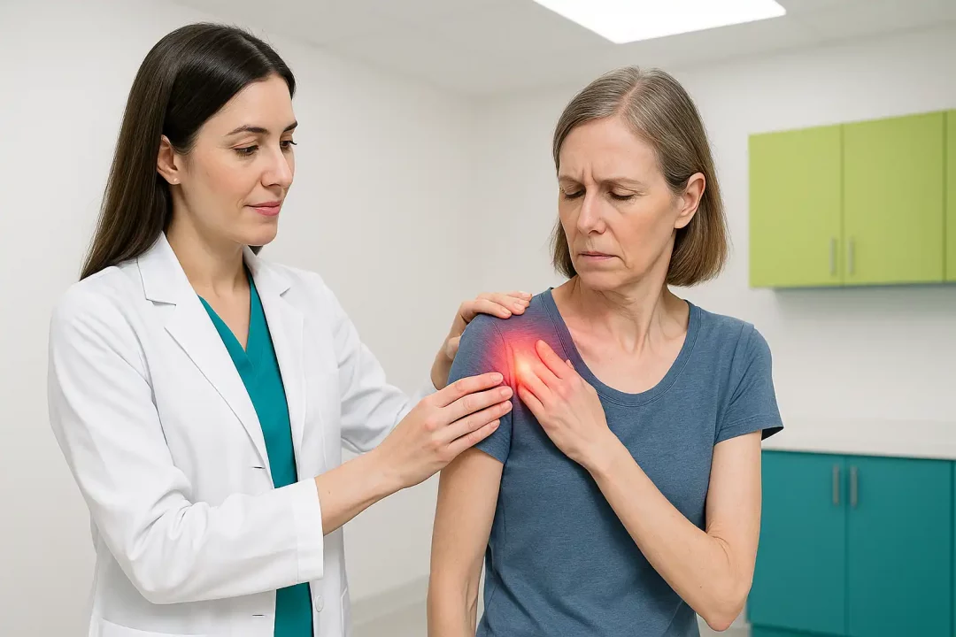 Rehabilitación del Hombro. Capsulitis Adhesiva (Hombro Congelado). Dra. Maitin en Madrid