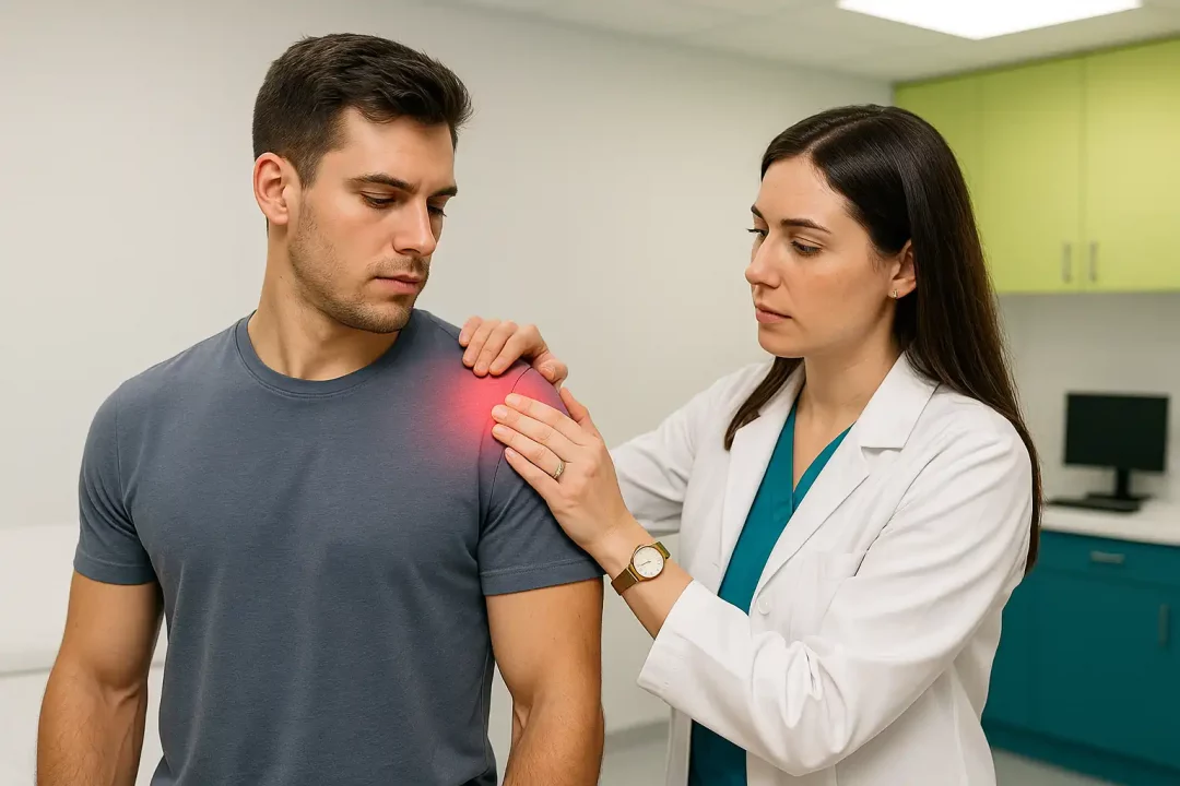 Rehabilitación del Hombro. Tendinopatía Del Manguito Rotador. Dra. Maitin en Madrid